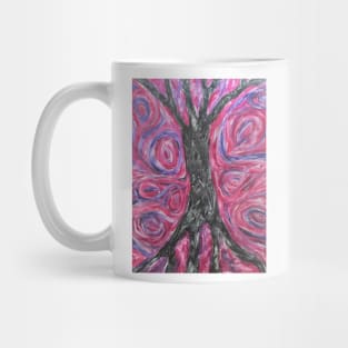 magenta tree Mug